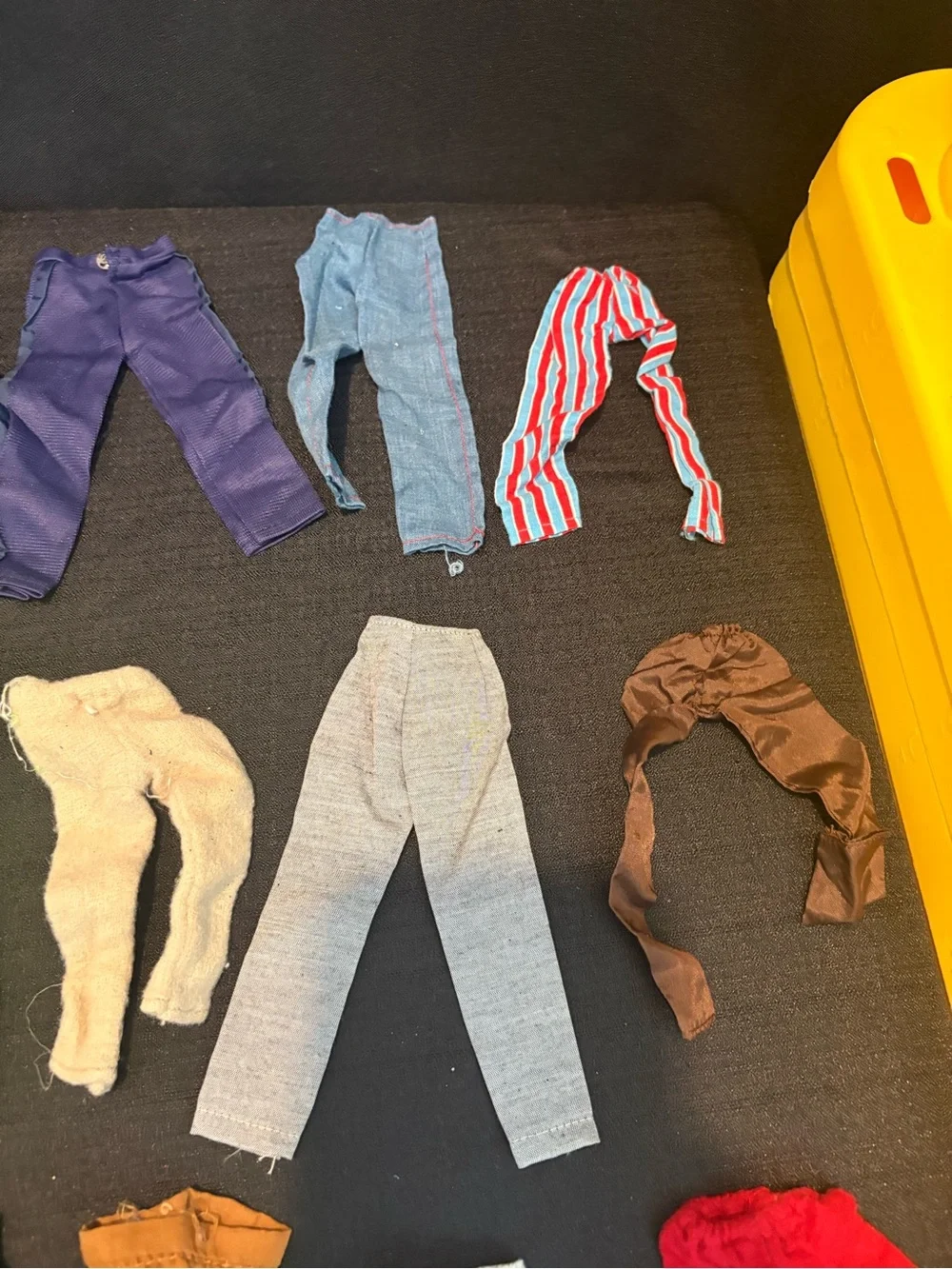 20 Random Vintage Barbie/Ken Mattel Dolls & Other Doll pants! Read Description!